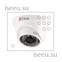 Видеокамера Elex IP-2 iF-A IR-MAX