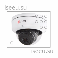 Видеокамера Elex IP-2 VDF2-P Worker Fish-eye