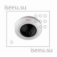 Видеокамера HiWatch DS-T501 (1.1 mm)
