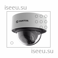 Видеокамера Tantos TSi-Dn226FP (3.6)