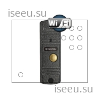 Вызывная панель Tantos Corban Wi-Fi