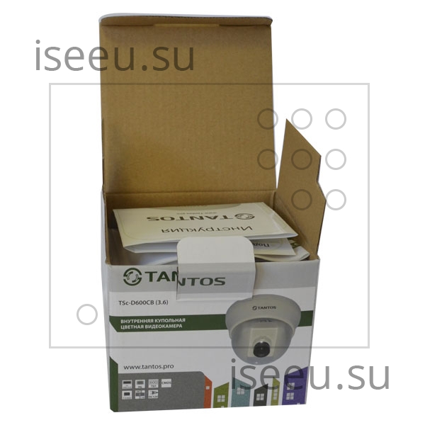 Видеокамера Tantos TSc-D600CB(3.6)